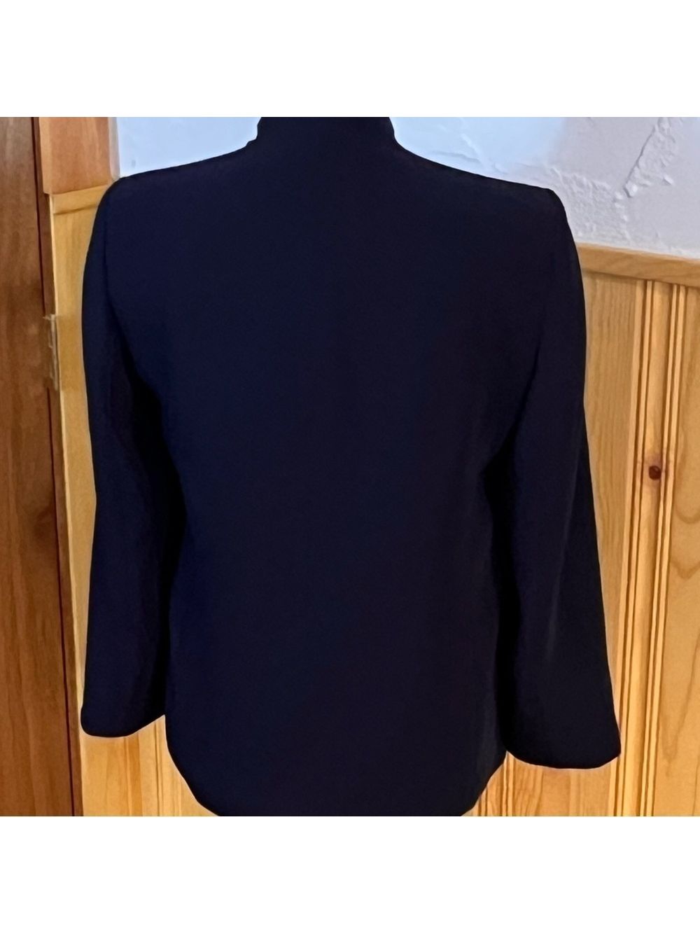 Nwt Fold Le Marais Navy Wrap Jacket Sz-10 — image 4 of 8
